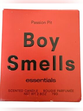 NEW Boy Smells Passion Pit Scented Candle - Red 2.8 oz